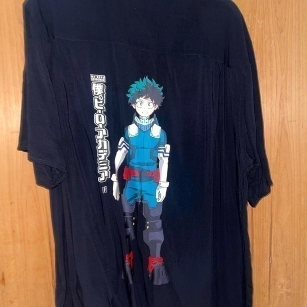 Deku primitive button shirt